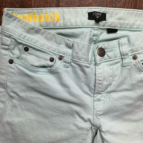 Mint Sea-foam Green J. Crew Toothpick - Picture 5 of 7